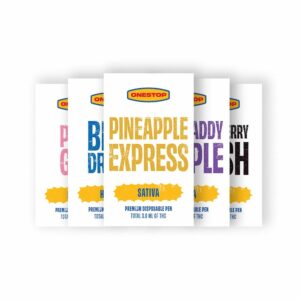 OneStop – THC Distillate Disposable Vape – Hybrid – 3ml | BC Weed Edible Canada